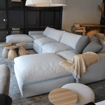 Cargar imagen en el visor de la galería, SALA MODULAR CLOE CON TABURETE
